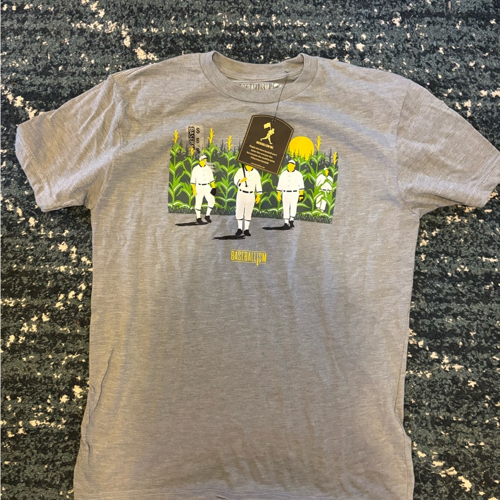 Baseballism “Field of Dreams” Style Graphic T-Shirt – Men’s Small – New w/ Tags